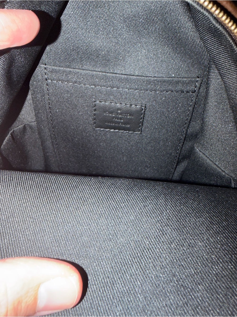 Louis Vuitton Palm Spring Mini Backpack with Gold Hardware - Picture 4 of 4